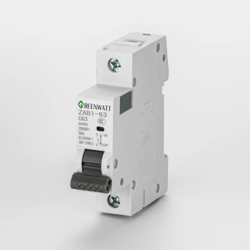 Disyuntor en miniatura 1P 250V 10A CC