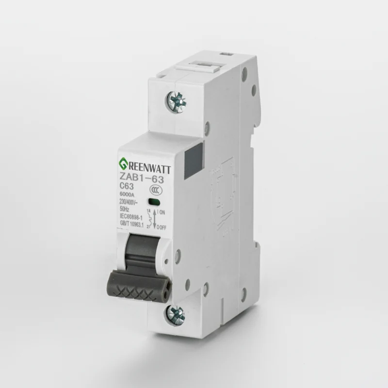 Disyuntor en miniatura 1P 250V 63A CC