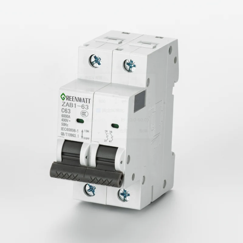 Disyuntor en miniatura 2P 500V 63A CC
