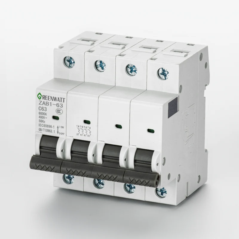 Disyuntor miniatura de 4P DC1000V 40A 6KA DC