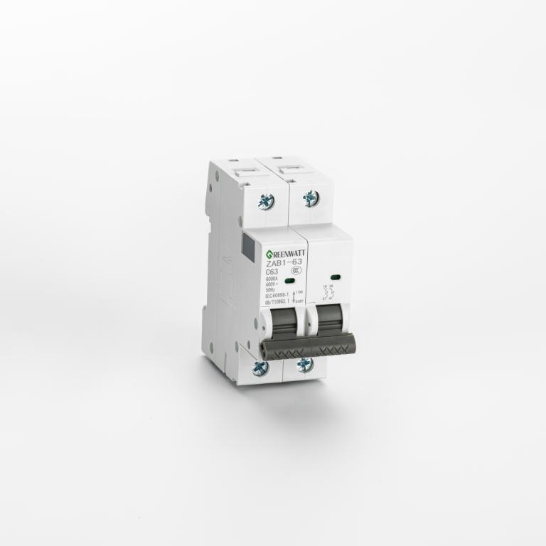 Disyuntor AC Curva C 10A 2P 6kA