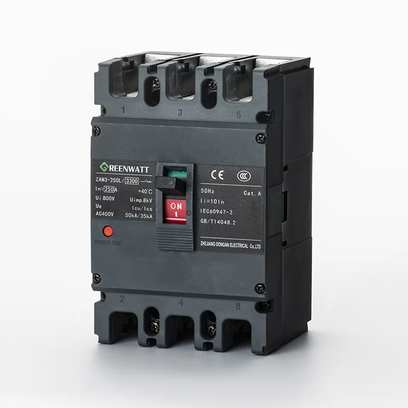 Disyuntor de caja moldeada AC400V 250A