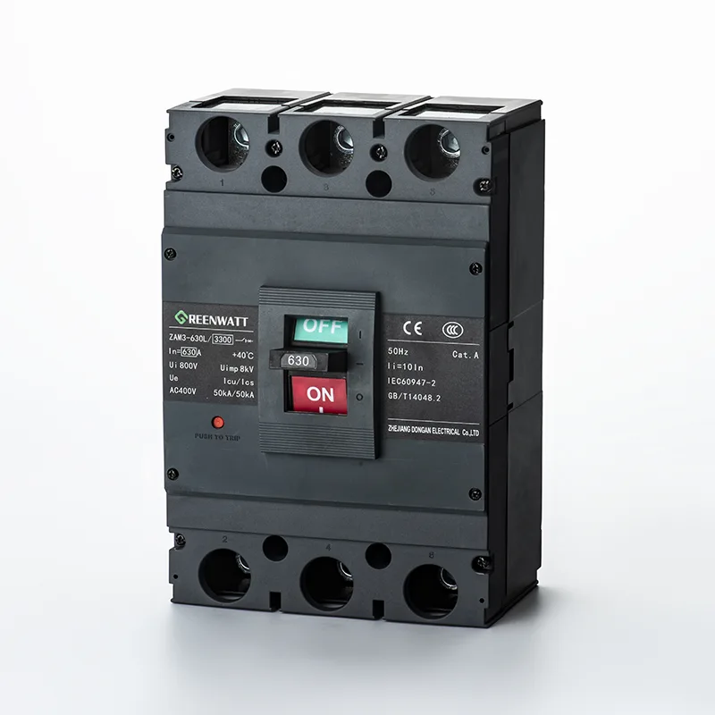 Disyuntor de caja moldeada AC400V 630A