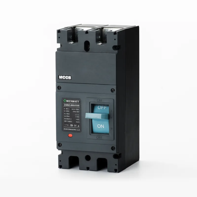 Disyuntor de caja moldeada DC1500V 400A