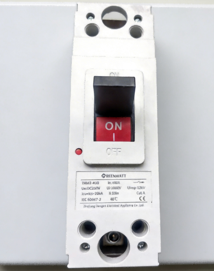 Disyuntor de caja moldeada DC250V 400A 1P